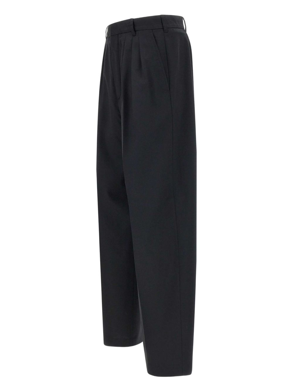 Pantaloni sartoriali con pieghe in nero Kenzo - uomo 