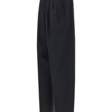 Pantaloni sartoriali con pieghe in nero Kenzo - uomo 