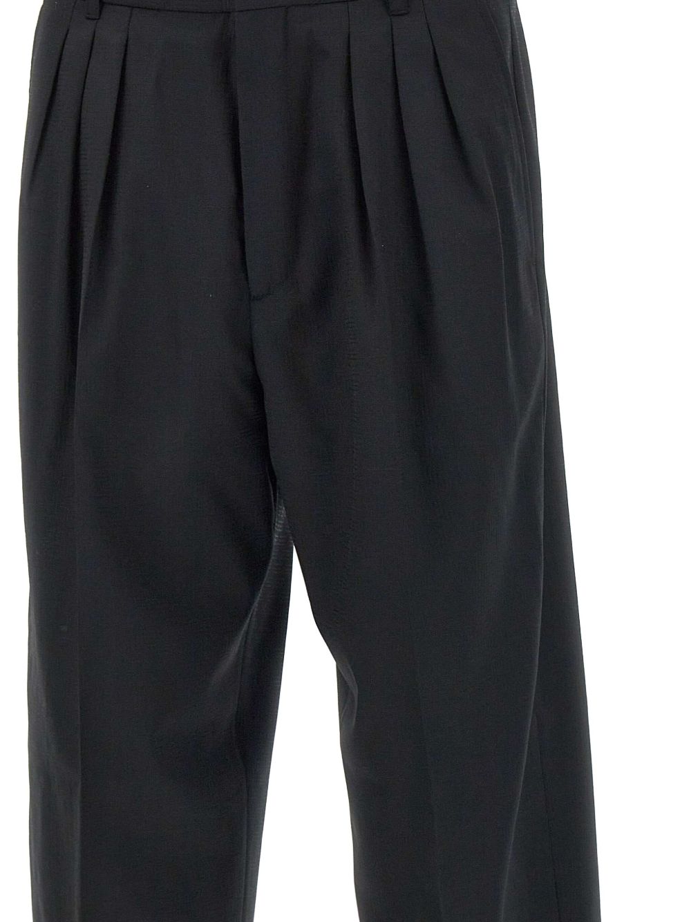 Pantaloni sartoriali con pieghe in nero Kenzo - uomo 