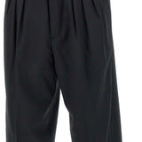 Pantaloni sartoriali con pieghe in nero Kenzo - uomo 