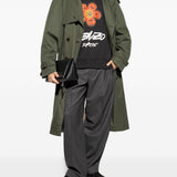Felpa con stampa floreale Boke in nero Kenzo - uomo 