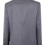 Giacca doppio petto in lana in grigio Kenzo - uomo 