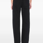 Jeans Bonnie con cinque tasche in nero Khaite - donna 