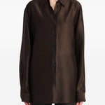 Camicia Auryn in marrone Khaite - donna 