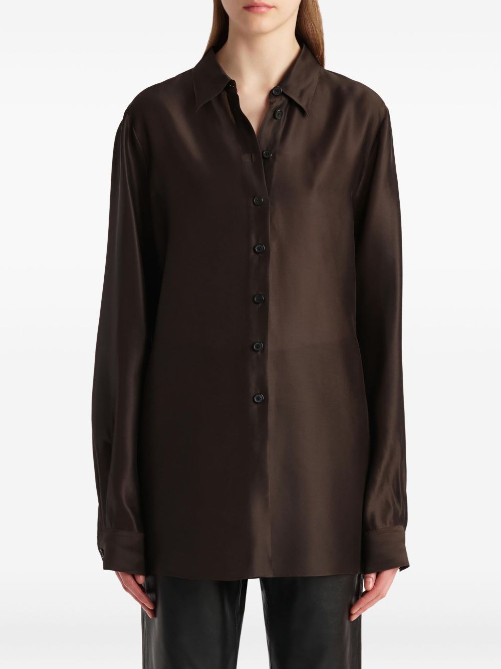 Camicia Auryn in marrone Khaite - donna 