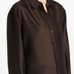 Camicia Auryn in marrone Khaite - donna 
