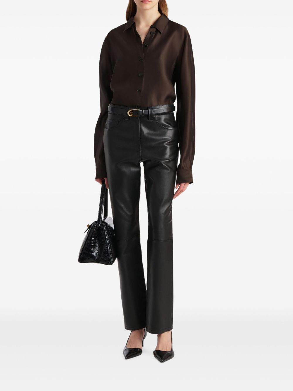 Camicia Auryn in marrone Khaite - donna 