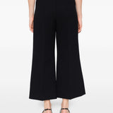 Pantaloni in seta nero Khaite - donna 