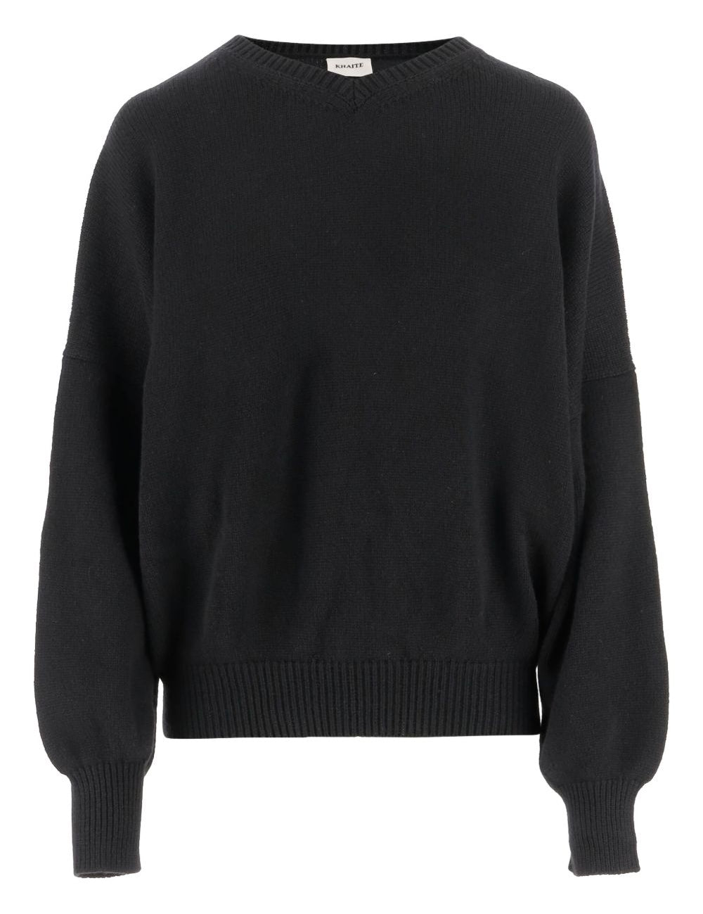Maglione a girocollo wolfe in nero Khaite - donna 