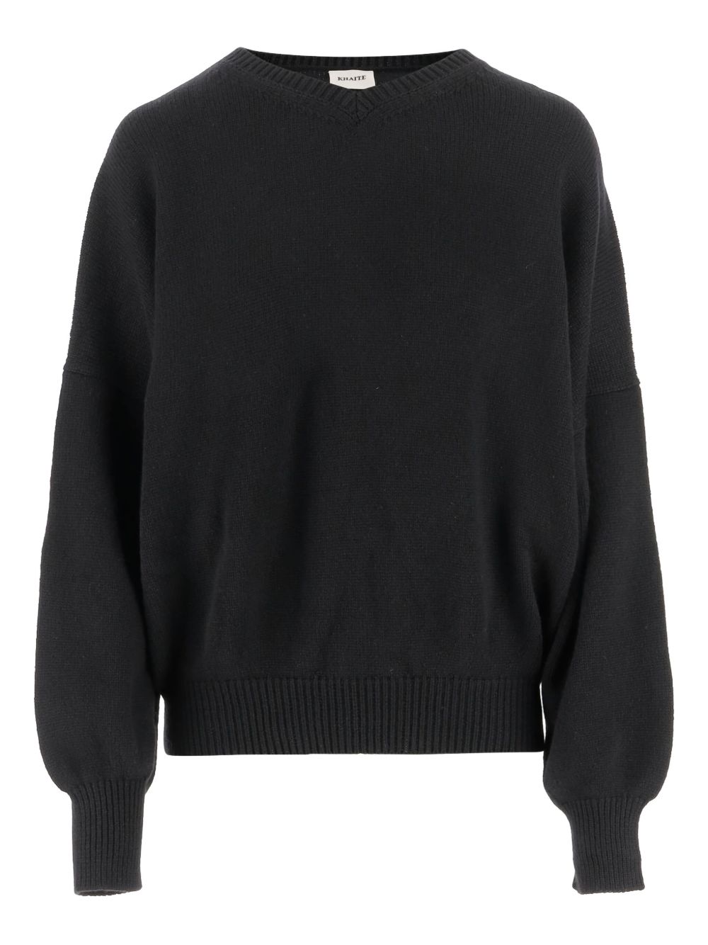 Maglione a girocollo wolfe in nero Khaite - donna 