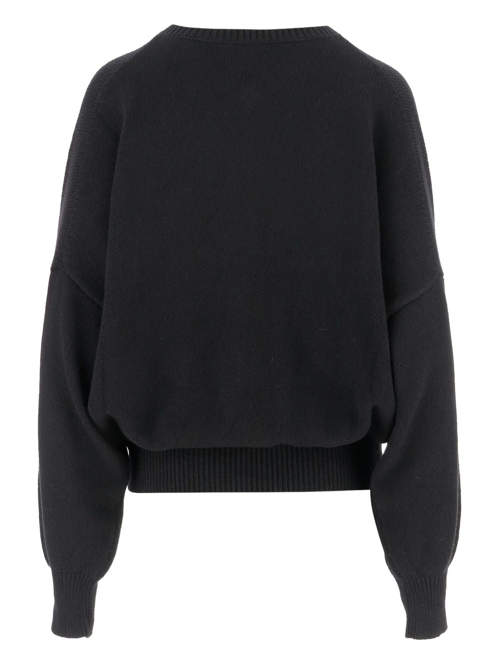 Maglione a girocollo wolfe in nero Khaite - donna 