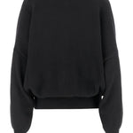 Maglione a girocollo wolfe in nero Khaite - donna 