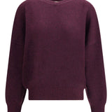 Maglione a girocollo wolfe in viola Khaite - donna 