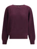 Maglione a girocollo wolfe in viola Khaite - donna