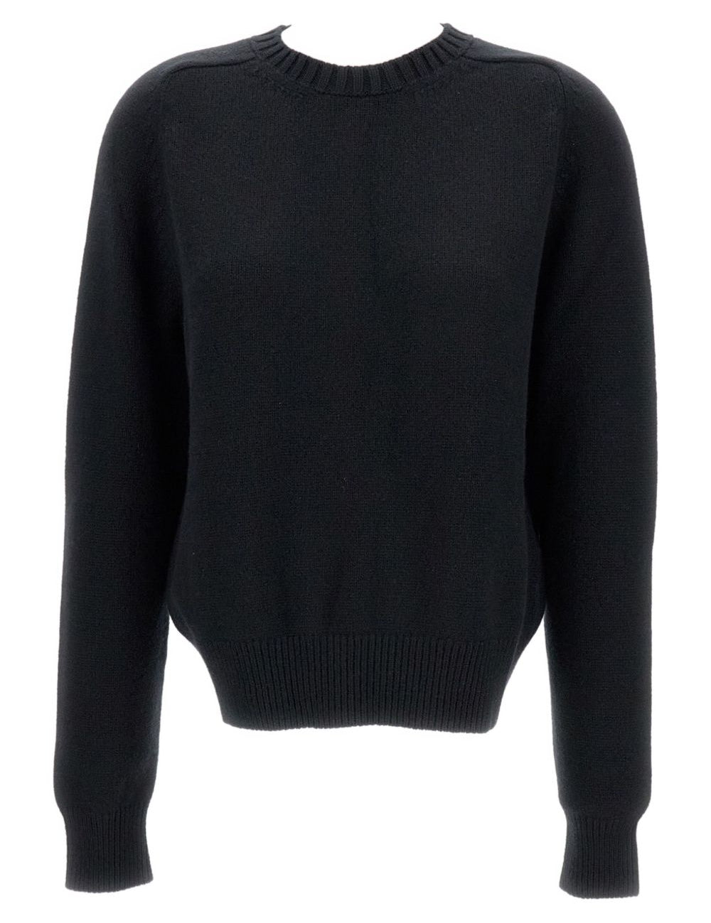 Maglione girocollo in nero Khaite - donna 