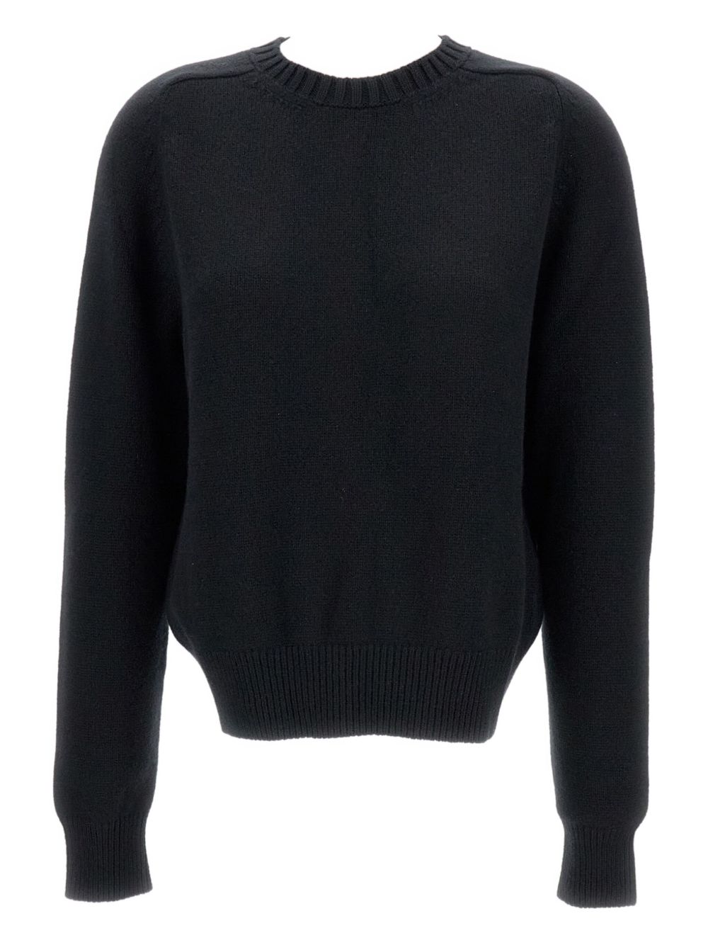 Maglione girocollo in nero Khaite - donna 
