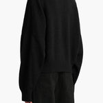 Maglione girocollo in nero Khaite - donna 