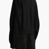 Maglione girocollo in nero Khaite - donna 