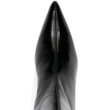 Stivali alti al ginocchio in pelle sybil 30mm in nero Khaite - donna 
