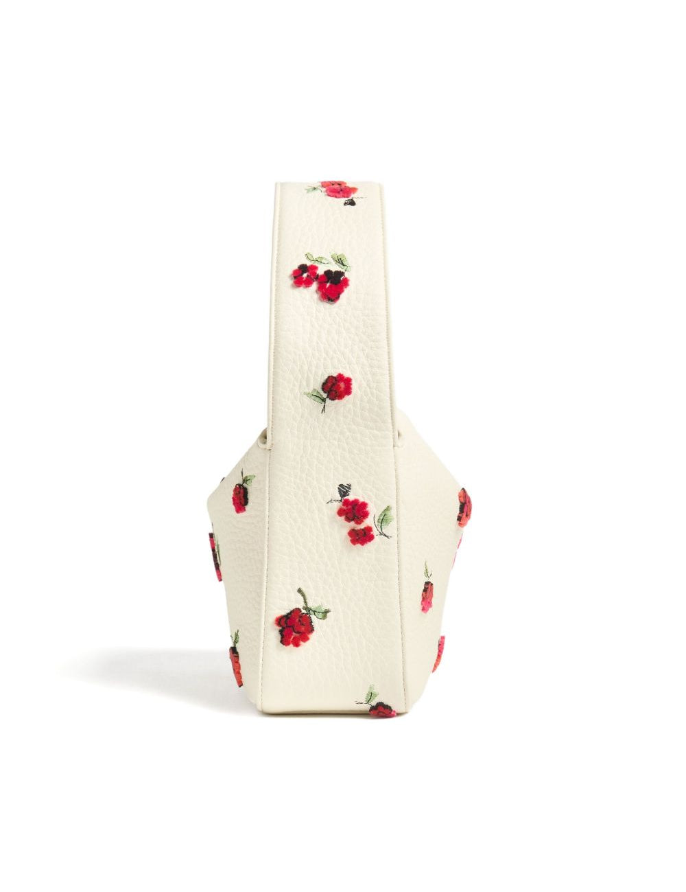 Borsa con fiori elena in beige Khaite - donna 