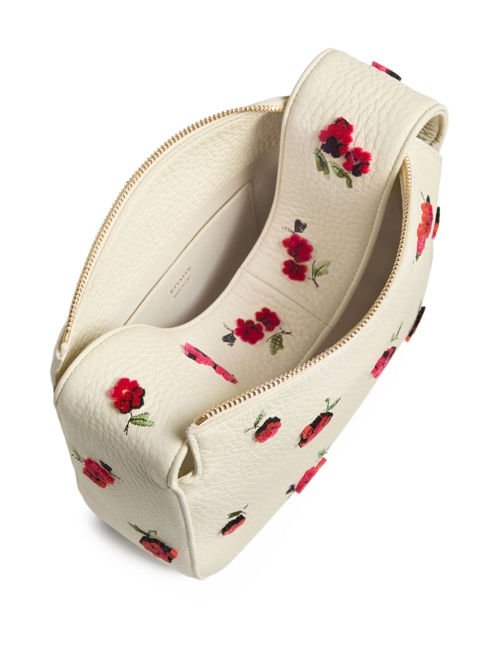 Borsa con fiori elena in beige Khaite - donna 