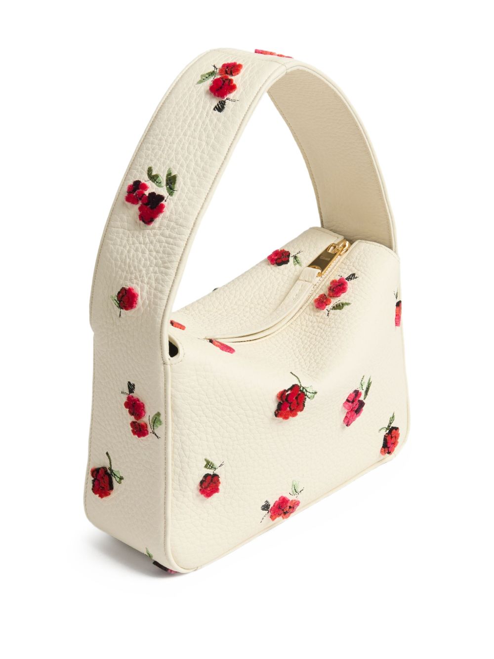 Borsa con fiori elena in beige Khaite - donna 