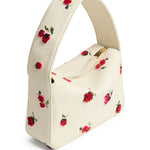 Borsa con fiori elena in beige Khaite - donna 