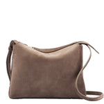 Borsa lina in pelle in beige Khaite - donna 
