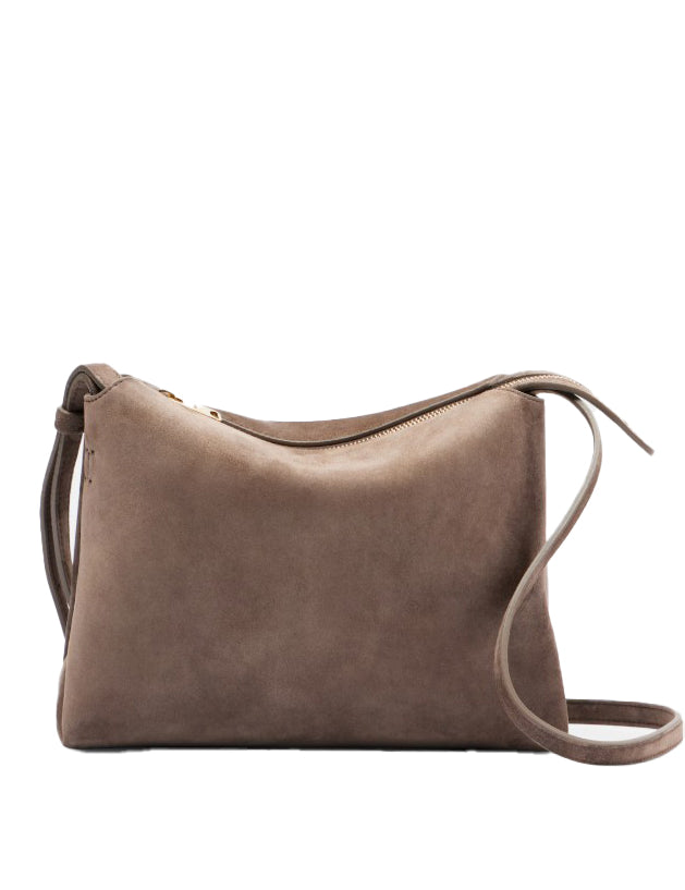 Borsa lina in pelle in beige Khaite - donna 