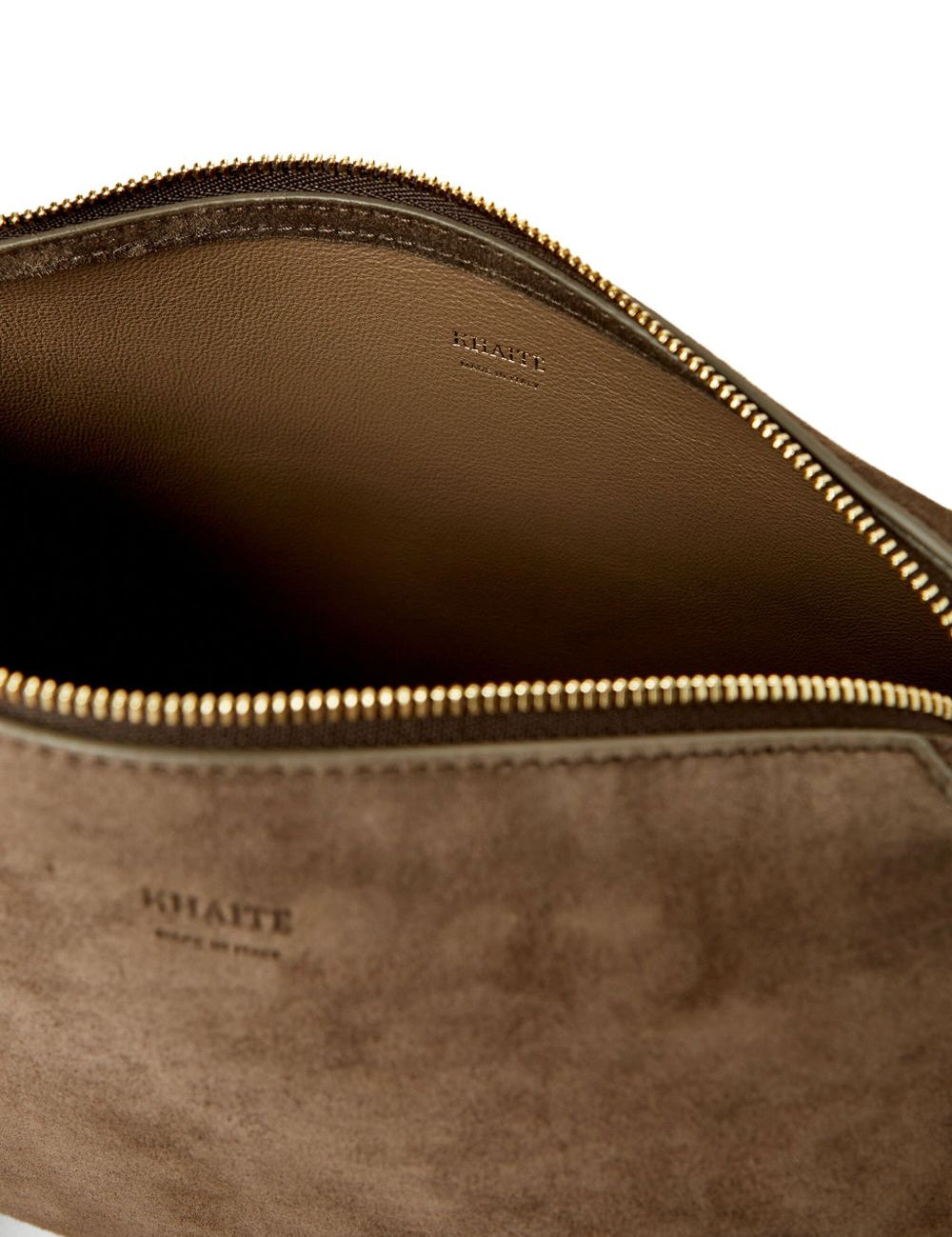 Borsa lina in pelle in beige Khaite - donna 