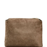 Borsa lina in pelle in beige Khaite - donna 