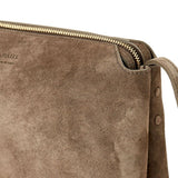 Borsa lina in pelle in beige Khaite - donna 
