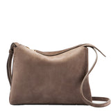 Borsa lina in pelle in beige Khaite - donna 