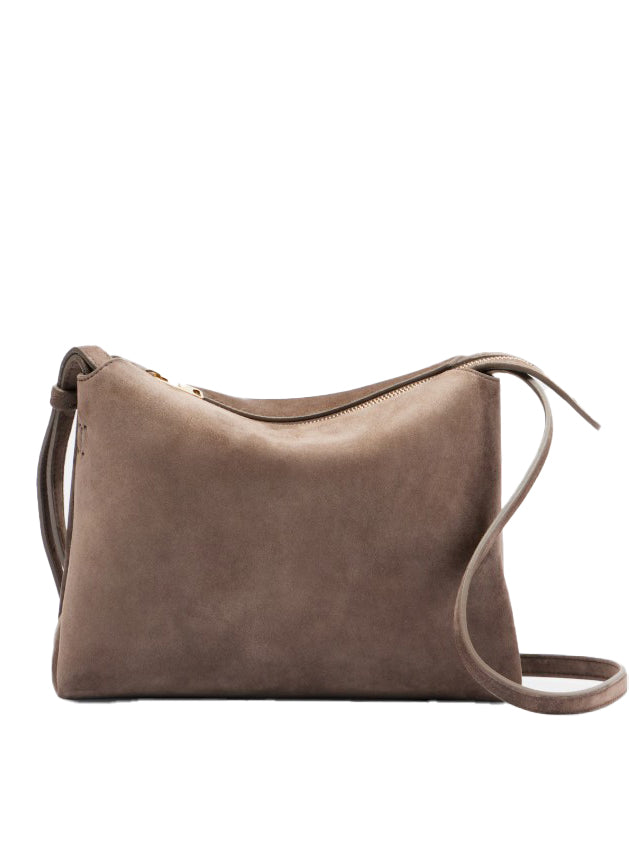 Borsa lina in pelle in beige Khaite - donna 