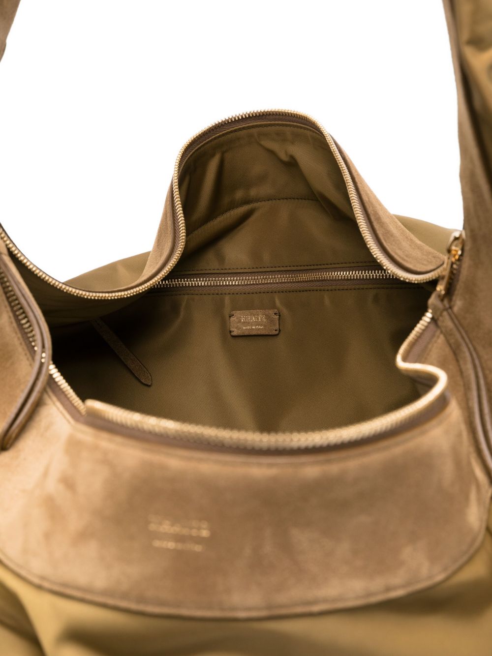 Borsa a spalla Olivia Sport in beige 