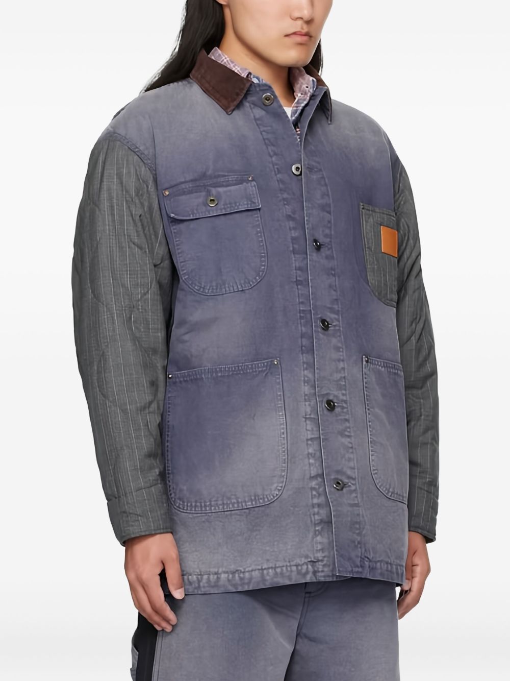 Giacca con design a pannelli multicolore Khoki - uomo 