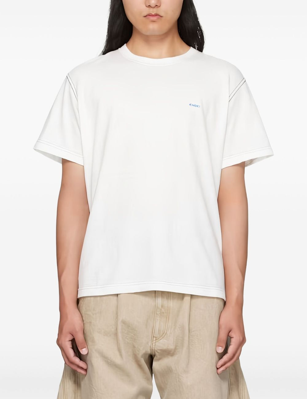 T-shirt con stampa grafica in grafica Khoki - uomo 