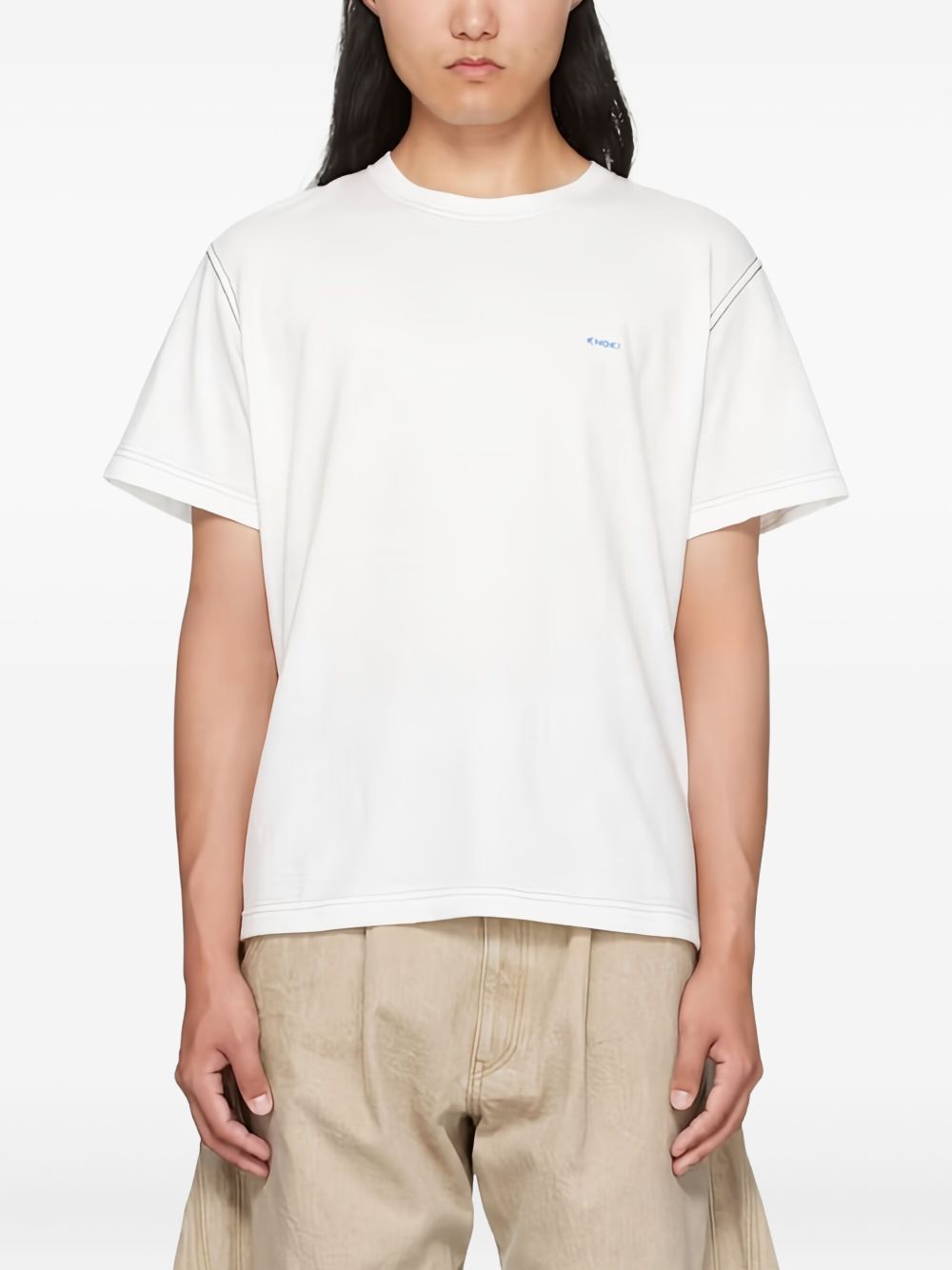 T-shirt con stampa grafica in grafica Khoki - uomo 