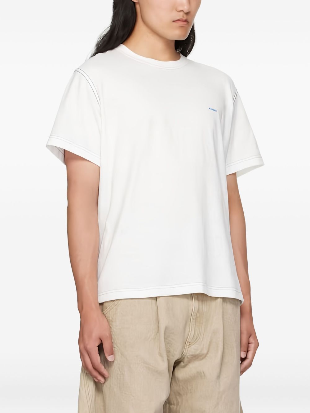 T-shirt con stampa grafica in grafica Khoki - uomo 
