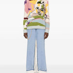 Maglione con intarsio in multicolore Kidsuper - uomo 