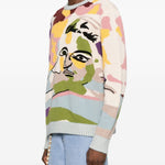 Maglione con intarsio in multicolore Kidsuper - uomo 