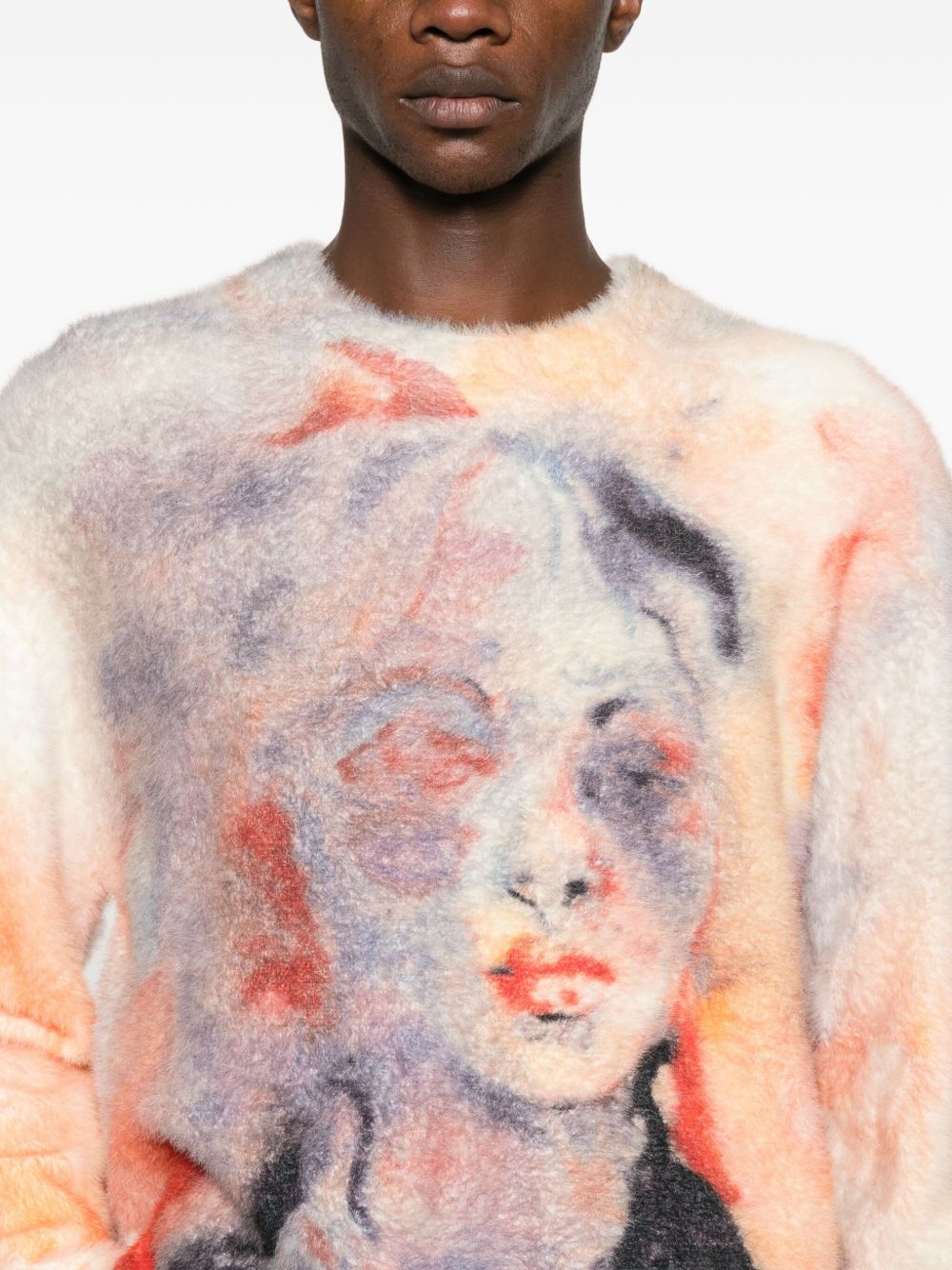 Maglione girocollo in multicolore Kidsuper - uomo 