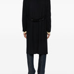 Cappotto doppiopetto in blu Kiton - uomo 