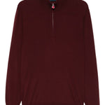 Maglione a collo alto in bordeaux Kiton - uomo 
