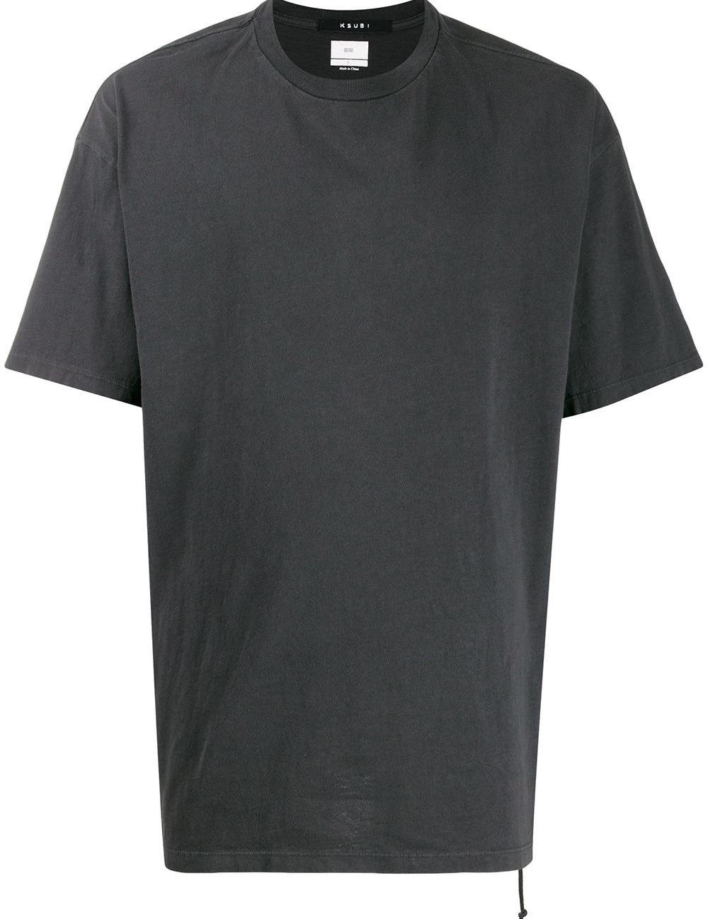 T-shirt oversize Biggie in nero Ksubi - uomo 