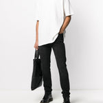 T-shirt oversize Biggie in bianco Ksubi - uomo 