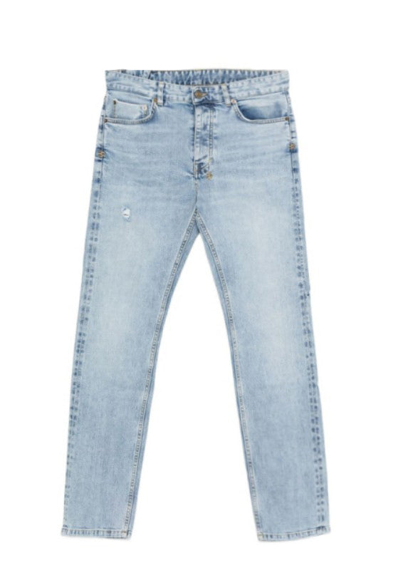 Jeans a gamba dritta in blu Ksubi - uomo 