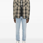 Jeans a gamba dritta in blu Ksubi - uomo 