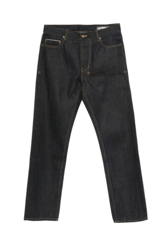 Jeans con cuciture a contrasto in blu Ksubi - uomo 