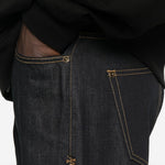 Jeans con cuciture a contrasto in blu Ksubi - uomo 